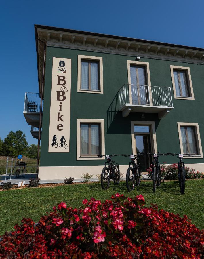 B & Bike Di Ristorante Italia Mombello Monferrato Extérieur photo