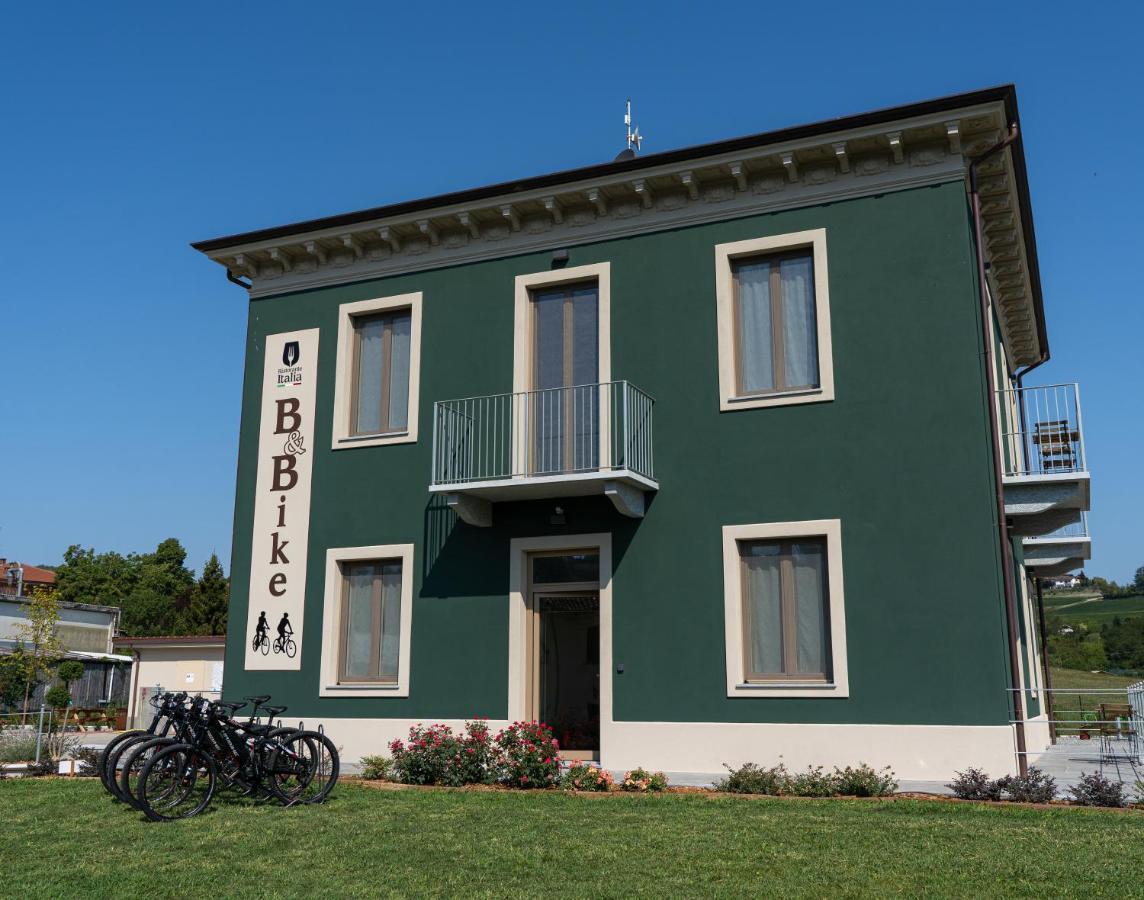 B & Bike Di Ristorante Italia Mombello Monferrato Extérieur photo